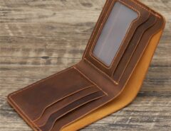 Investing In leather mens wallets with coin compartment